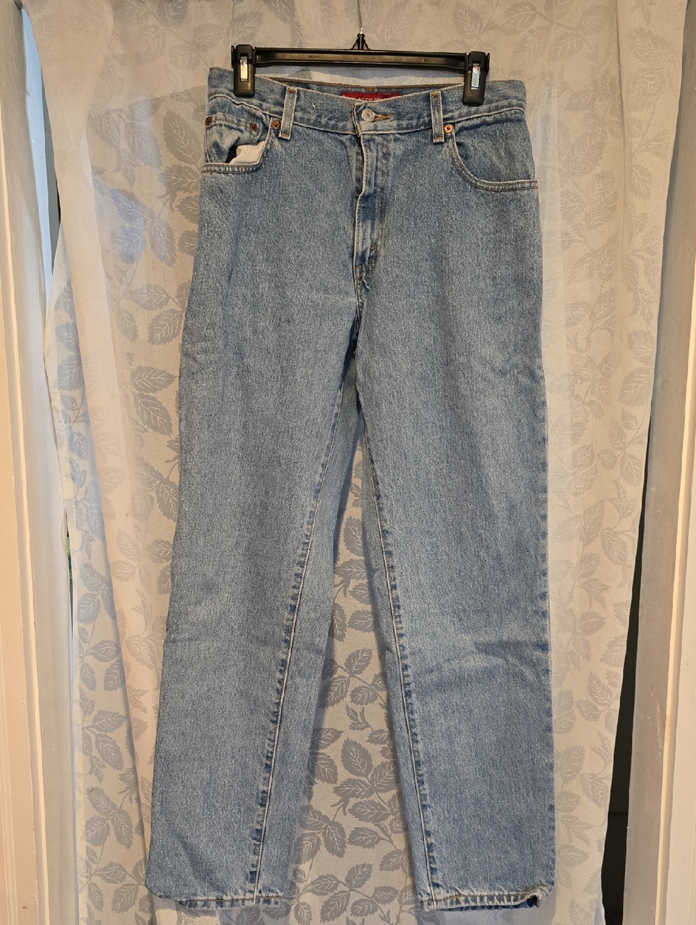 Vintage 90s Levi's 550 Classic Relaxed Light Blue Jeans Mid Rise
